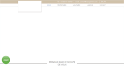 Desktop Screenshot of manageimmo.com